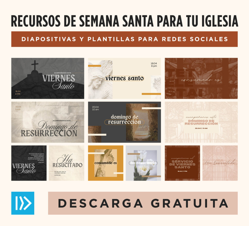 Recursos de Semana Santa para tu Iglesia