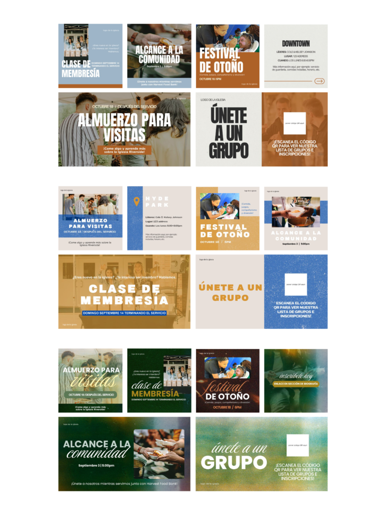 Recursos para el ministerio esta temporada de otoño